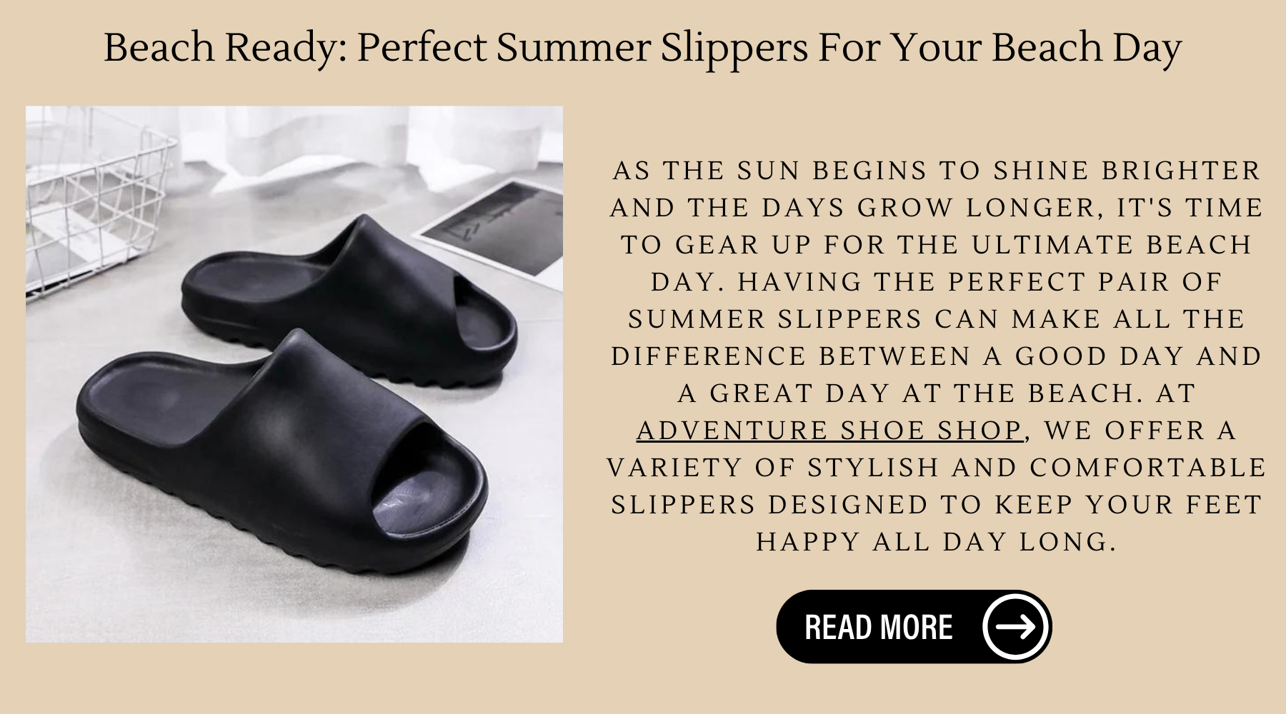 Beach Ready: Perfect Summer Slippers For Your Beach Day