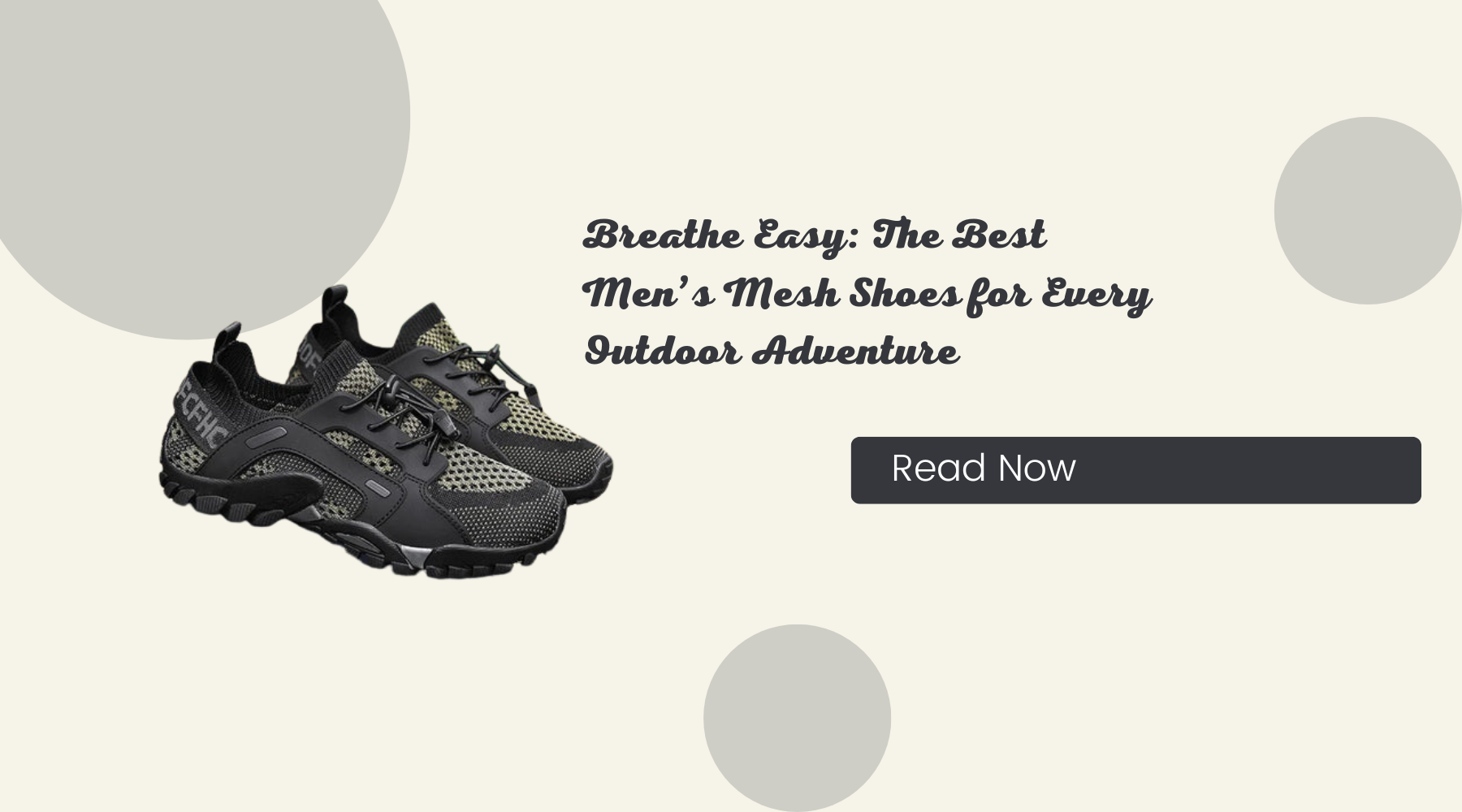 Breathe Easy: The Best Men’s Mesh Shoes for Every Outdoor Adventure