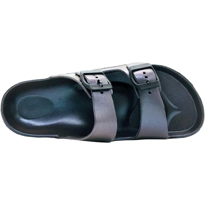 Adjustable Double Buckle Comfort Slides