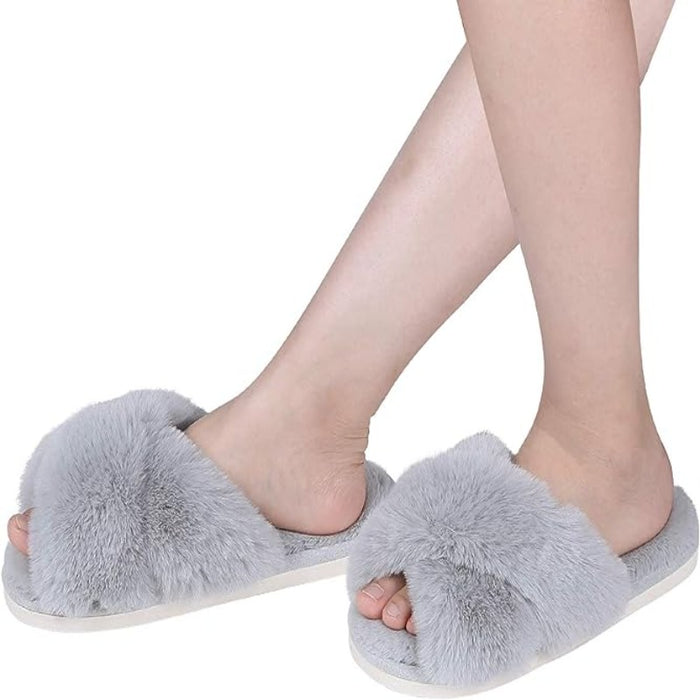 Cross Band Slippers