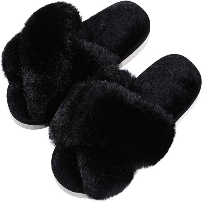 Cross Band Slippers