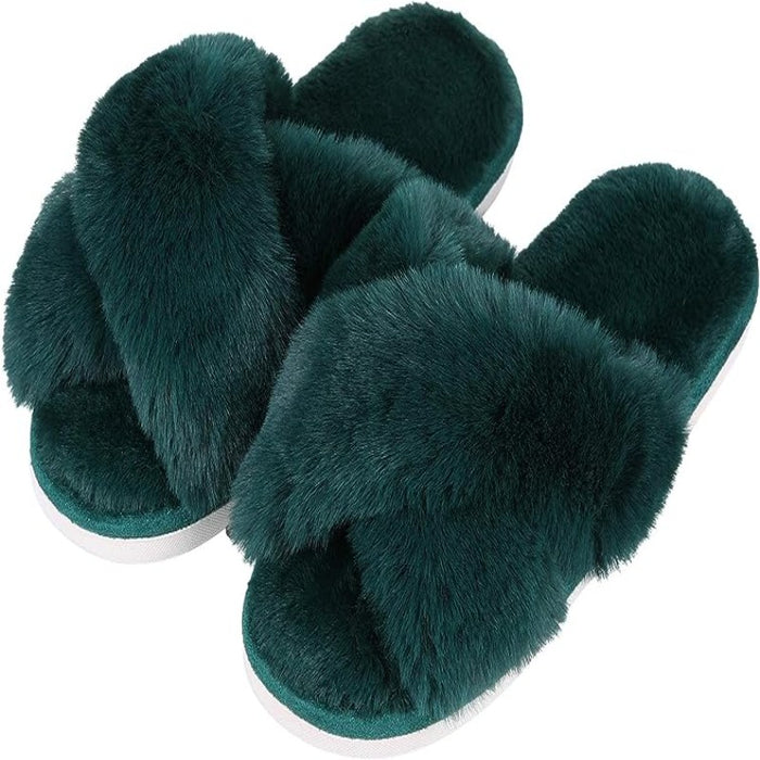 Cross Band Slippers