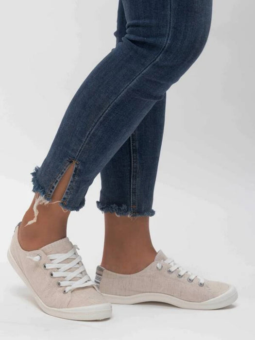 Lace Up Designed Casual Shoes