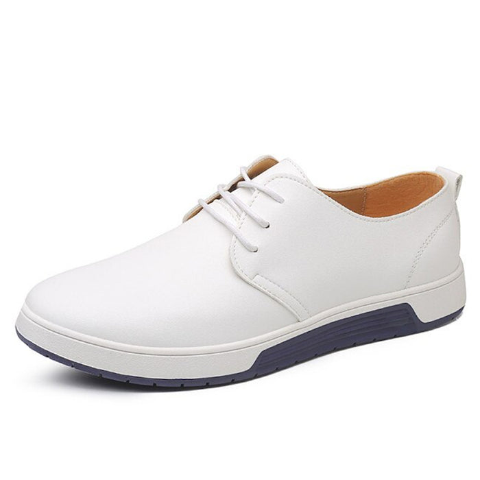 Breathable Summer Casual Leather Shoes