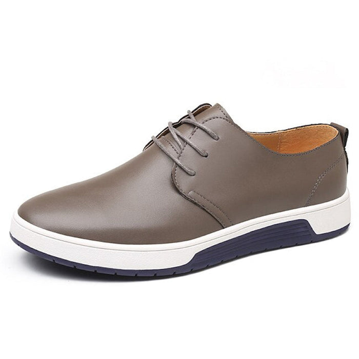 Breathable Casual Leather Shoes