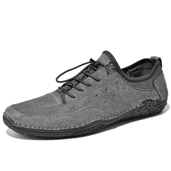 Men Casual Breathable Leather Shoes