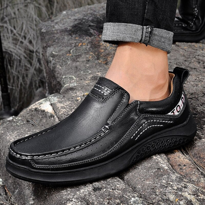 Anti-Slip Rubber Leather Shoes