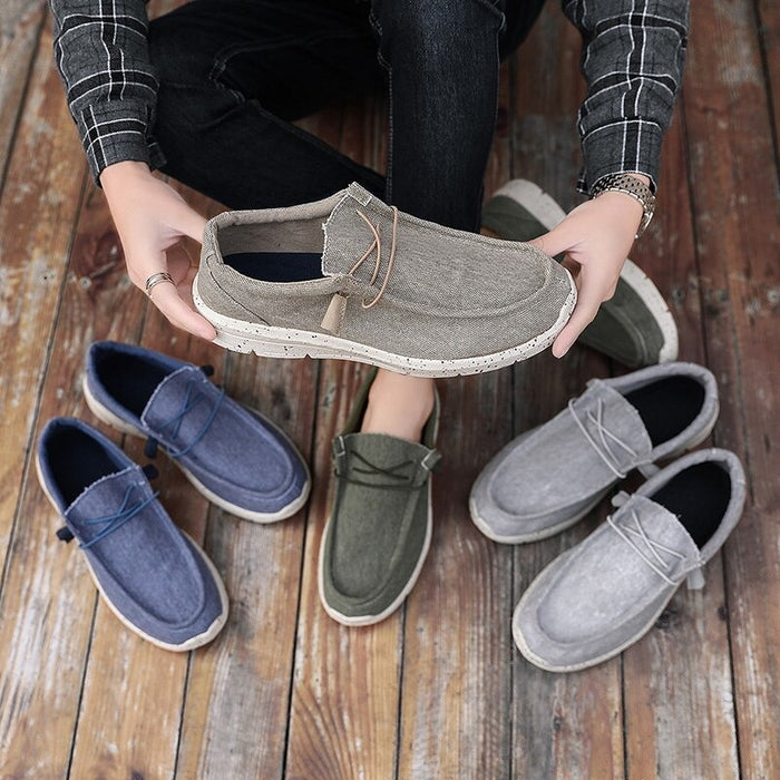 Flat Comfortable Breathable Canvas Shoes