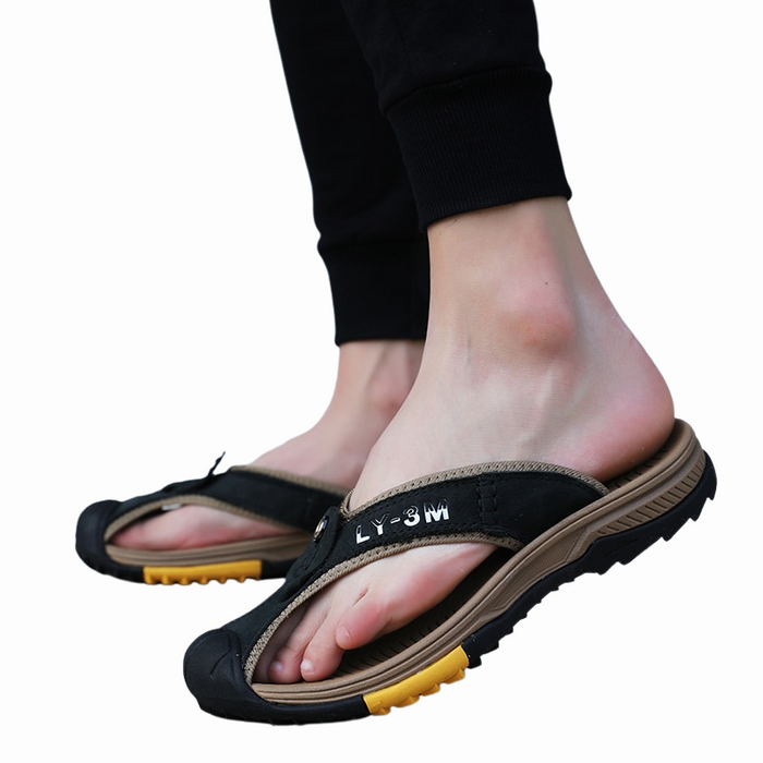 Men Comfort Leather Sandals