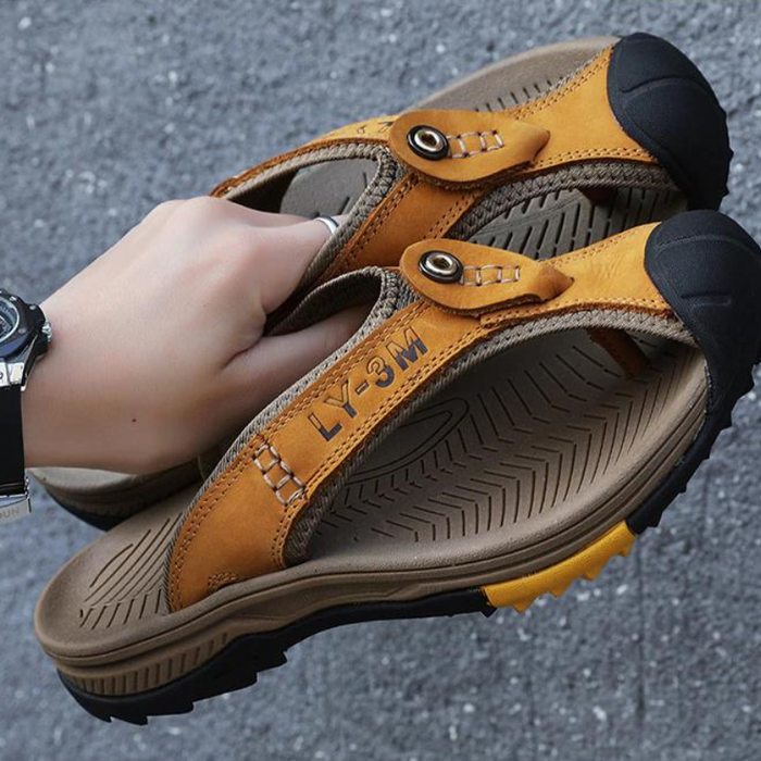 Men Comfort Leather Sandals