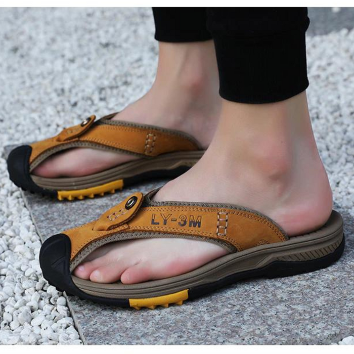 Men Comfort Leather Sandals