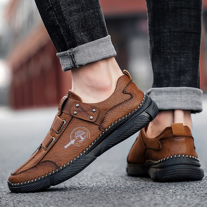 Men's Moccasin Style Flats Shoes