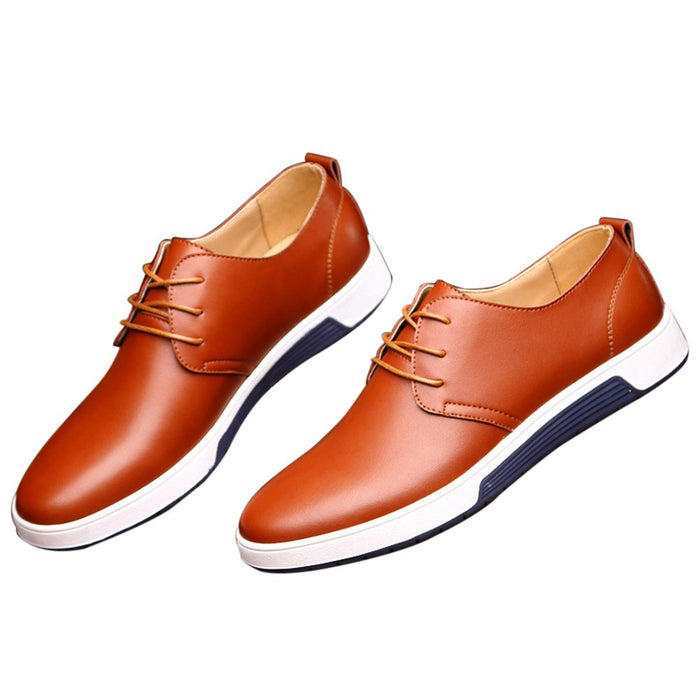 Breathable Casual Leather Shoes