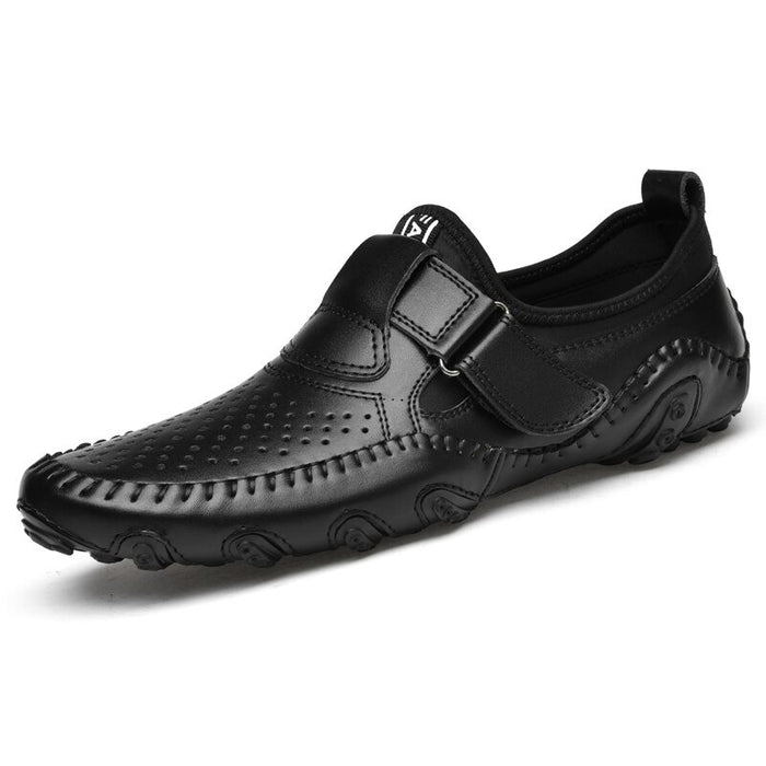 Genuine Leather Holes Casual Shoes