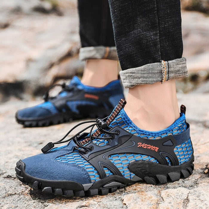 Men's Leather Outdoor Sneakers