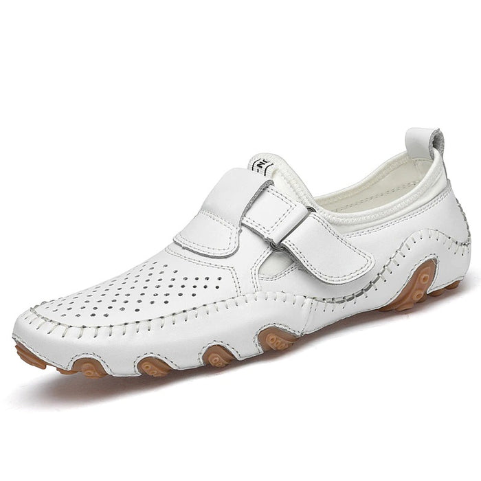 Genuine Leather Holes Casual Shoes