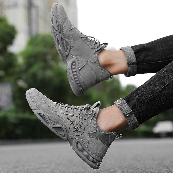 Lace-Up Casual Breathable Shoes