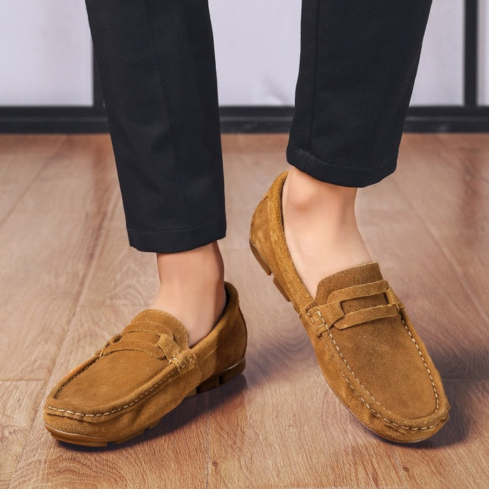 Genuine Leather Loafers Shoes