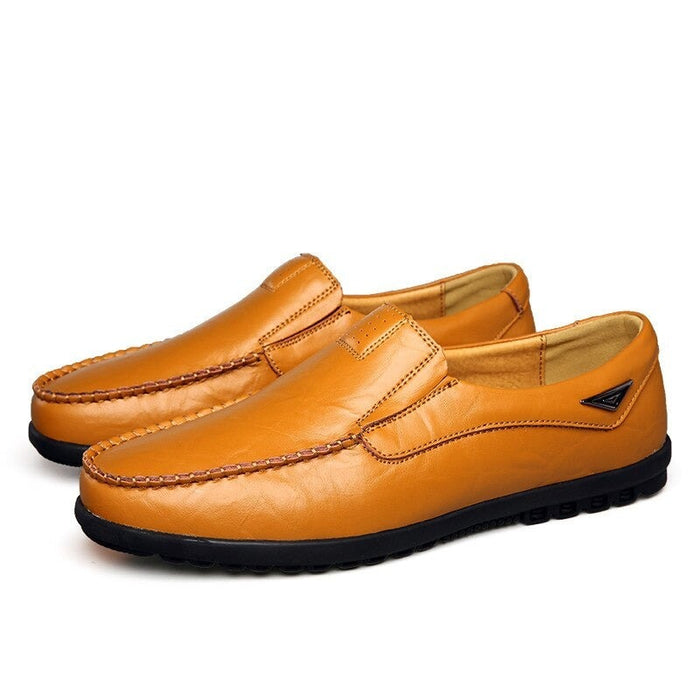 Leather Casual Loafers Shoes