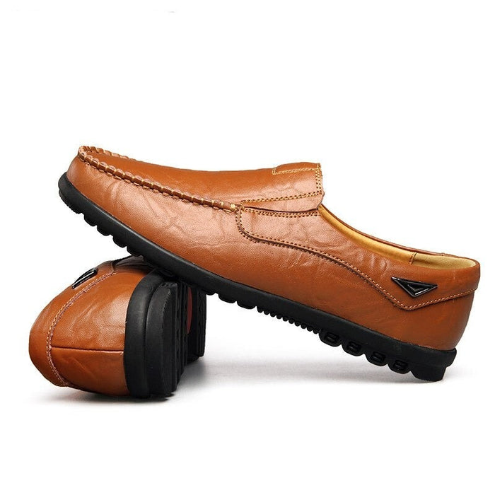 Leather Casual Loafers Shoes