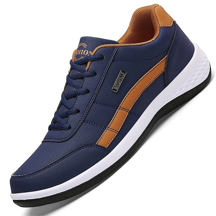 The Leather Vulcanized Non Slip Sneakers