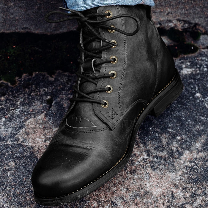 The Dalm Low Heel Boots