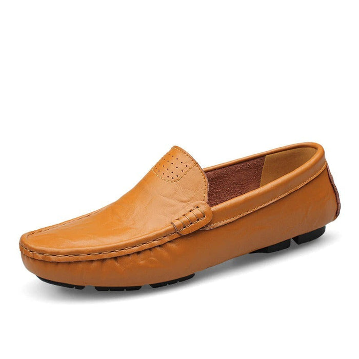 Soft Leather Loafers Handmade Casual Shoes