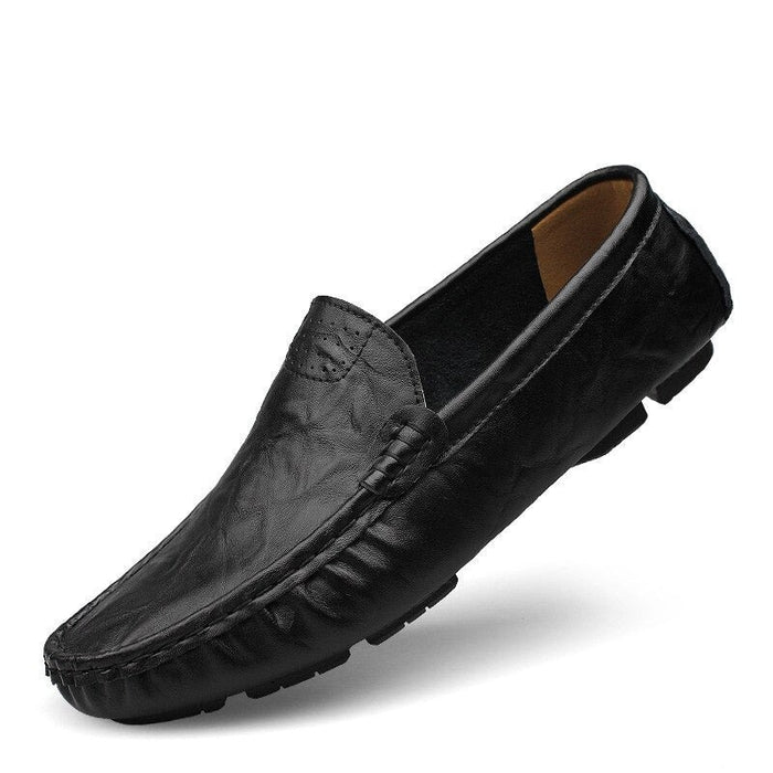 Soft Leather Loafers Handmade Casual Shoes